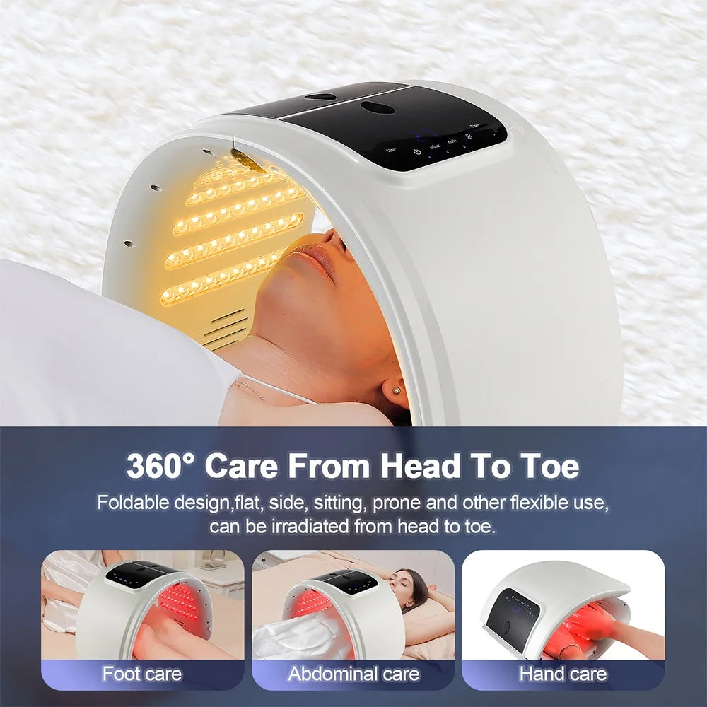 LED Photon Facial Beauty Machine Skin Rejuvenation Lifting Face & Body Skin Care Spa Massager